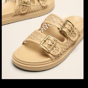 BANANA REPUBLIC RAFFIA Slide  Sandals